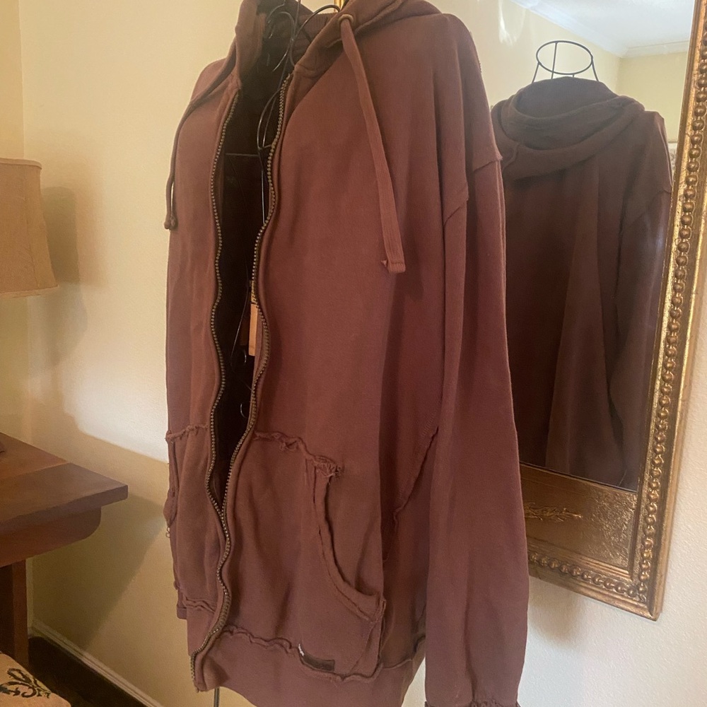 Men's Brown Hoodie Sweater